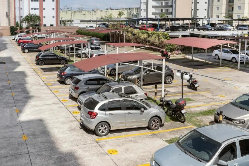 AP 3Q Suíte Wi-Fi Garag prox Shopping Taubaté Exterior foto